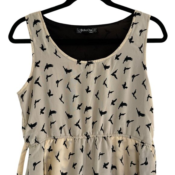 3 For $15‼️ BUNDLE & SAVE Boho Chic USA Sleeveless Womens Mini Dress Size S - Picture 3 of 9